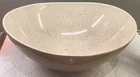 RED WING POTTERY LARGE TAN SPECKLE SALAD BOWL
