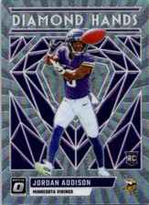 2023 Donruss Optic #DH-JA Jordan Addison Diamond Hands