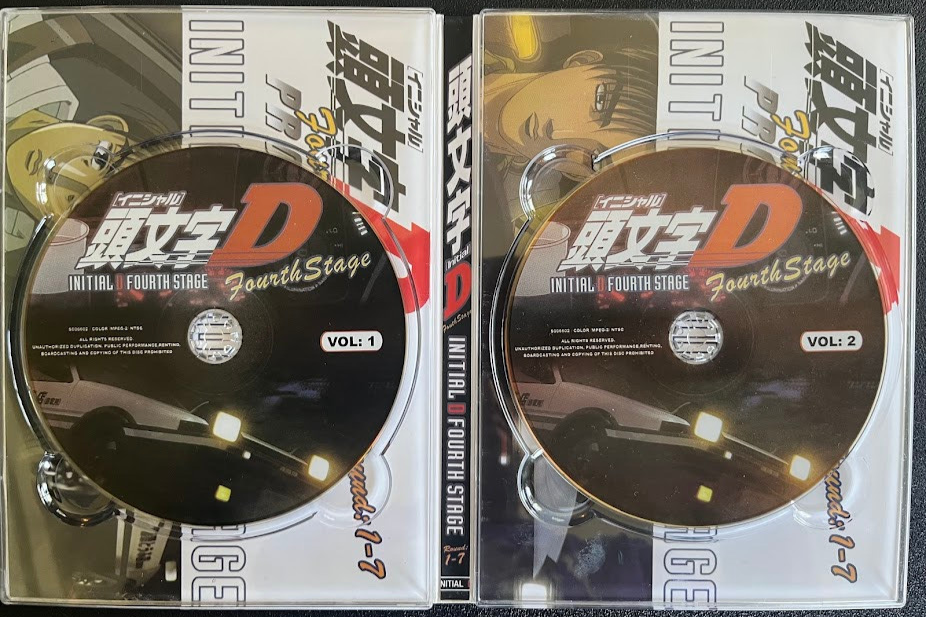 頭文字D DVD FOURTH STAGE 1〜6 Initial D DVD FOURTH STAGE 1-6 Japan | eBay