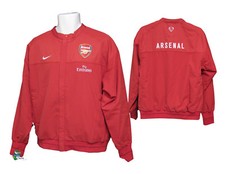 New Nike ARSENAL Football Club Line Up Presentation Transit Jacket Red Medium M
