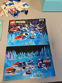 Lego System Ice Planet 2002 6973 Deep Freeze Defender 412 Pieces Complete