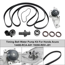 Timing Belt Water Pump Kit For Honda Acura 14400-RCA-A01 19200-RDV-J01 F12