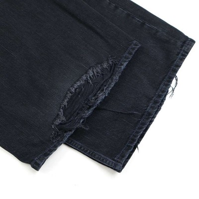 BALENCIAGA 24SS Drawstring Baggy Jeans Denim Pants 786643 TQW59 
