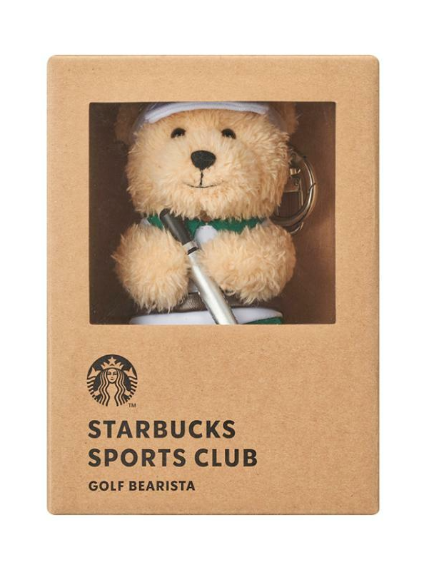 ☆人気☆【STARBUCKS】☆キーリング☆Golf Bearista Keycha.in☆ Starbucks Korea] Golf Bearista Keychain | eBay