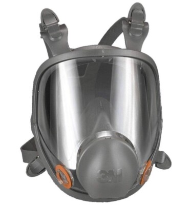 3M 6800 DIN Full Face Respirator 6000 Series Size Medium NIB