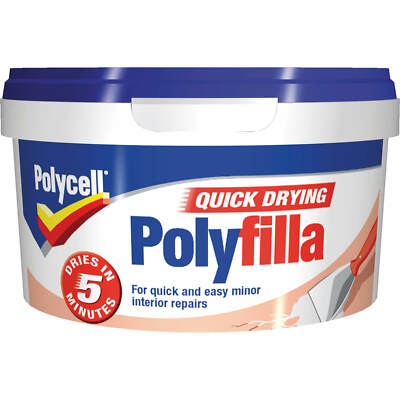 Polycell Mehrzweck schnelltrocknende Polyfilla Tube 500g