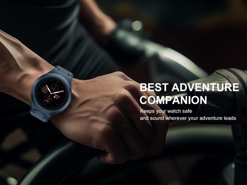 Dexnor do Samsung Galaxy Watch Active 2 Band 44mm Zatrzask Wytrzymały odporny na wstrząsy - Zdjęcie 29 z 59