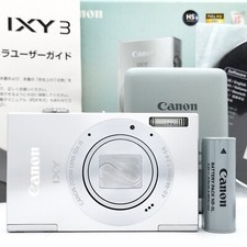  MINT Canon IXY 3 PowerShot ELPH 520 HS 12.0x Silver Digital Camera Box Japan