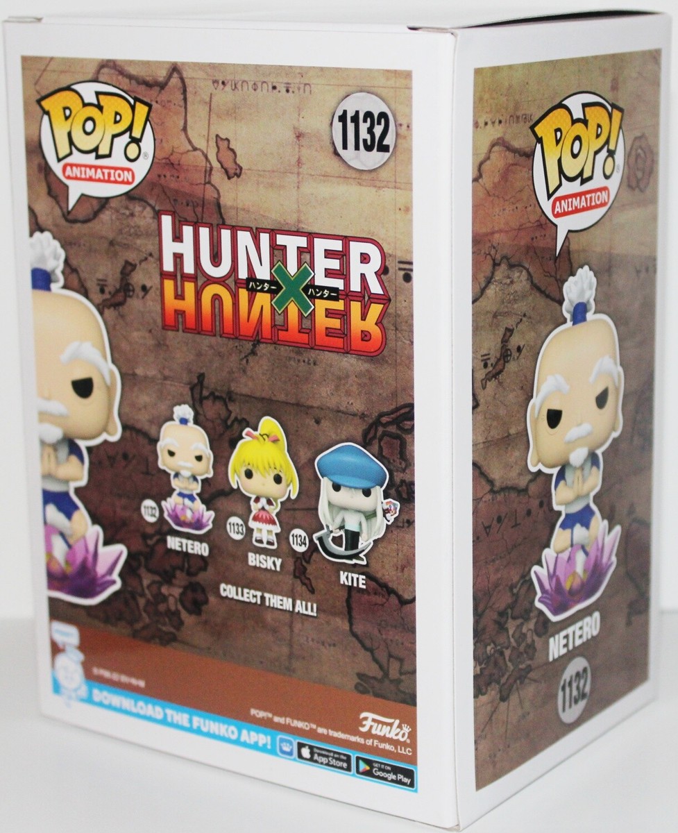 Hunter X Hunter Anime Netero Lotus Position Vinyl POP! Figure