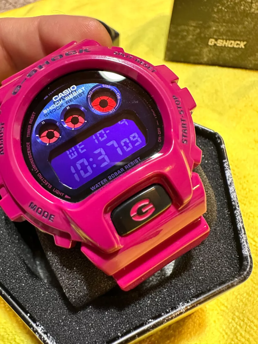 CASIO G-SHOCK DW-6900PL-4 JF Crazy Colors Purple Watch beautiful dw-6900  Unisex