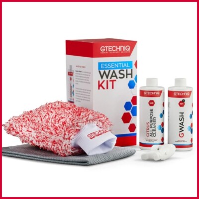 Gtechniq Essential Wash Kit GWash & Allzweckreiniger Auto Detailing Valeting