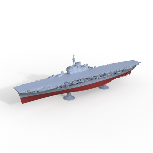 1/1800 British HMS Implacable Class Aircraft Carrier Full Hull SSC1800611S - Picture 1 of 3