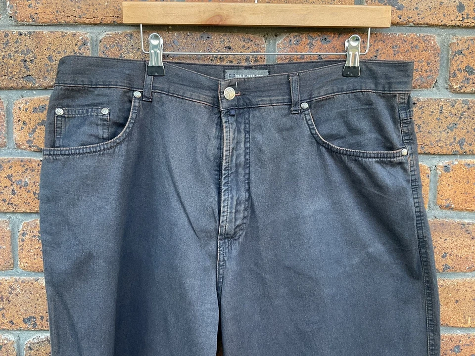 Pantalones de mezclilla/chinos ligeros de algodón Pal Zileri para hombre 38”/97 cm hechos en Italia Foto 4 de 4