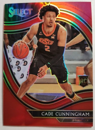 2021 Chronicles Draft Picks Cade Cunningham RC Select #276 RED /149 Oklahoma