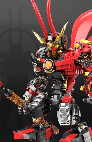 Building Blocks Six Ear Monkey Demon B1312 Chinese Mythology Armor Mecha Toys - Picture 4 of 14