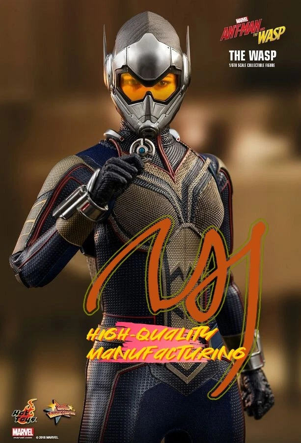 New Hot Toys MMS498 ANT-MAN AND THE WASP 1/6 Wasp In Stock Fast Ship - Image 4 of 4