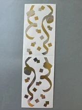 Mrs. Grossman's Stickers | GOLD CONFETTI METALLIC | Retired Creative Memories