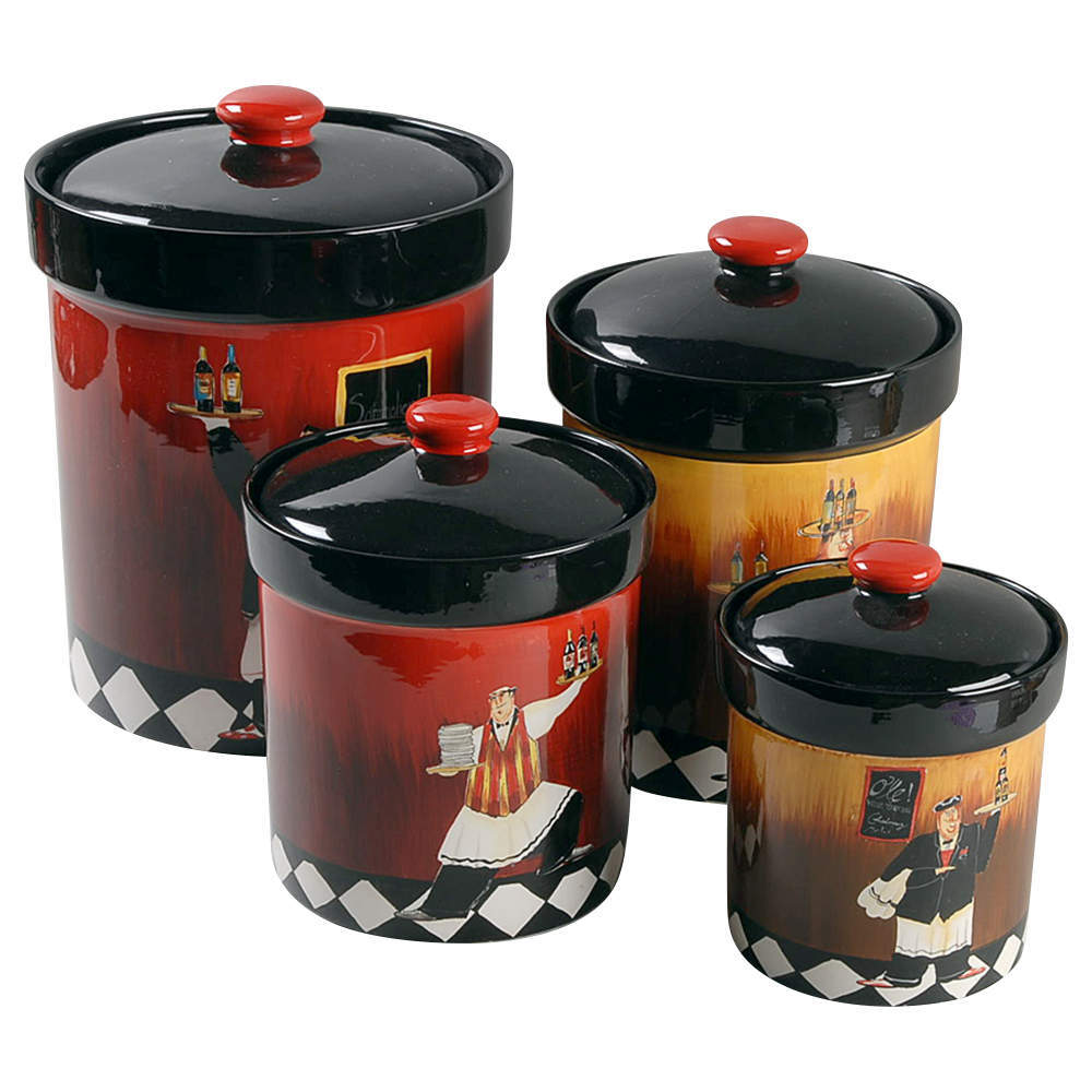Certified International Bistro  Canister Set  8378140