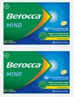 40 Berocca Mind 12 Vitamin Spanish Sage(Lavandulifolia) oil Effervescent Tablets
