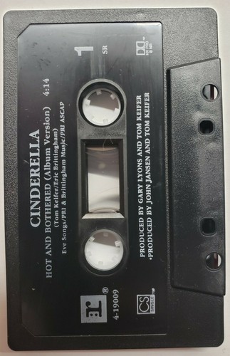 Cinderella Hot And Bothered Cassette Soundtrack Single Wayne's World 1992 RARE - Picture 5 of 6