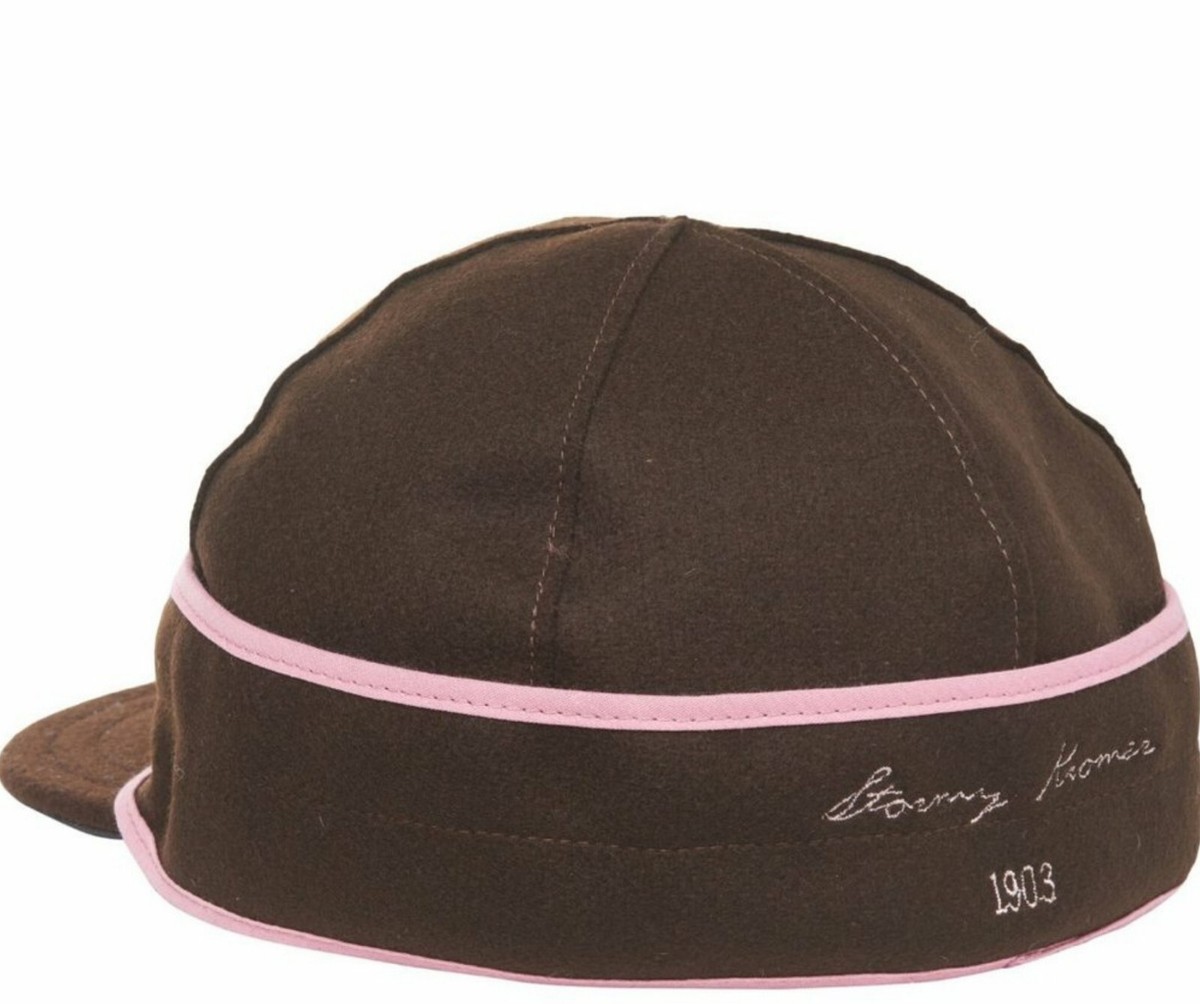 Stormy Kromer 1903 Wool Blend Sidekick Hat Chocolate/Pink  display picture 3