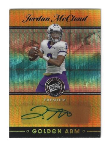 2024 Press Pass Premium Jordan McCloud Golden Arm Auto G-JMC 1/10
