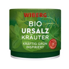 Wiberg Bio Sel Herbes Fort Vert D'Inspiration Paquet 100g