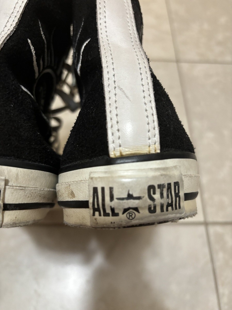 シューズ DN rod man Rare Vintage 90s Dennis Rodman Converse All Star ANK Suede