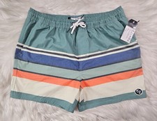 Ezekiel Wetlands Stripe Men Swim Trunks - Size 34
