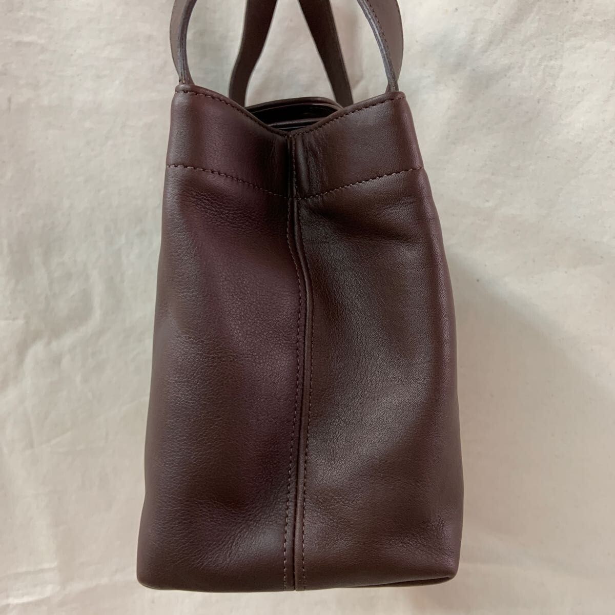 美品 テラスバッグ vintage coach old オールドコーチ 4117 Old COACH Hand Bag 4117 Brown Leather Vintage Women's Japan