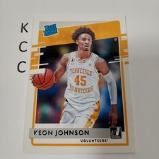 2021 Panini Chronicles Donruss Draft Picks Keon Johnson #31 Rated Rookie