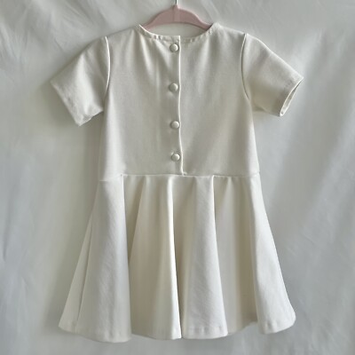 cream colored toddler dress Cream Toddler Dress