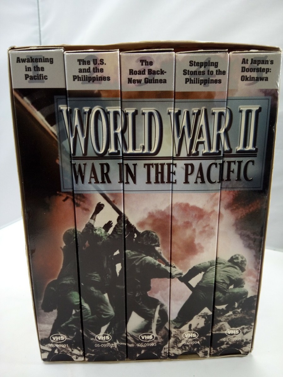 その他 World War II [VHS] World War 2 war in the pacific VHS 5 Tape Box Set Movie