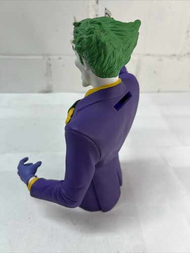 Rare DC Comics PVC Joker And Harley Quinn Piggy Banks Top Bust Sets Of 2 NEW - Picture 11 of 12