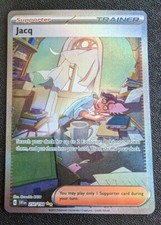 Pokemon Scarlet & Violet Jacq Trainer 250 Special Illustration Rare Full Alt Art on eBay