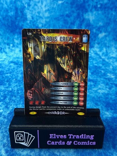 Tarjeta coleccionable Doctor Who Battles in Time 3: Invader única CCG de Topps 2007 - Imagen 267 de 402