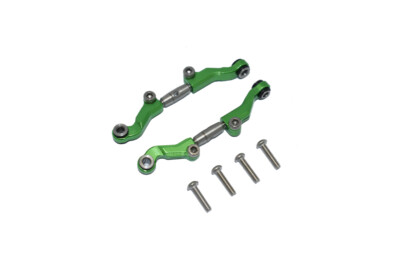 TEAM LOSI MINI-T 2.0 GPM FRONT STEERING TIE ROD GREEN ALUMINUM
