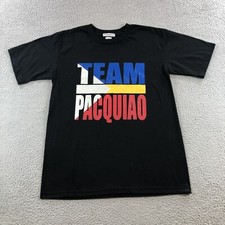 manny pacquiao T Shirt Men’s M Black Team 
