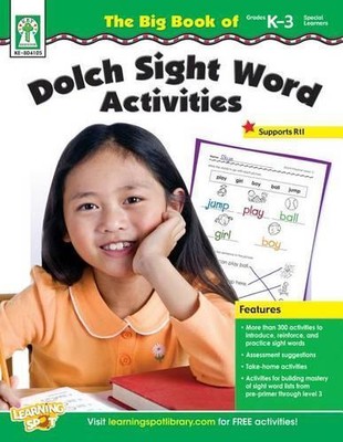 Helen Zeitzoff The Big Book of Dolch Sight Word Activities,  (Gebundene Ausgabe)