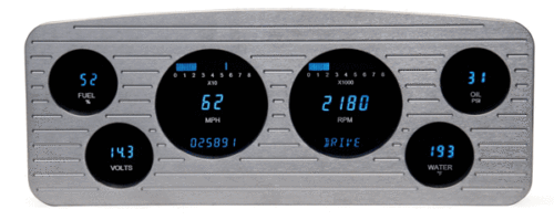 Dakota Digital 1935 Chevy Master 36 Chevy Sistema de Medidor de Tablero de Coche Cluster VFD3-36C - Imagen 1 de 3