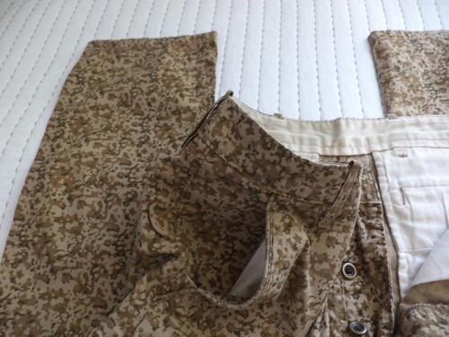 Levis Men Chino Camouflage Regular Fit Adult Outdoors Casual Pants Size 36 x 32 - Picture 5 of 15