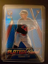 2025 Topps Pristine - Brooks Lee RC #PP-27 Plated & Polished Blue Refractor /75