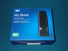 WD My Book 6TB External Drive New