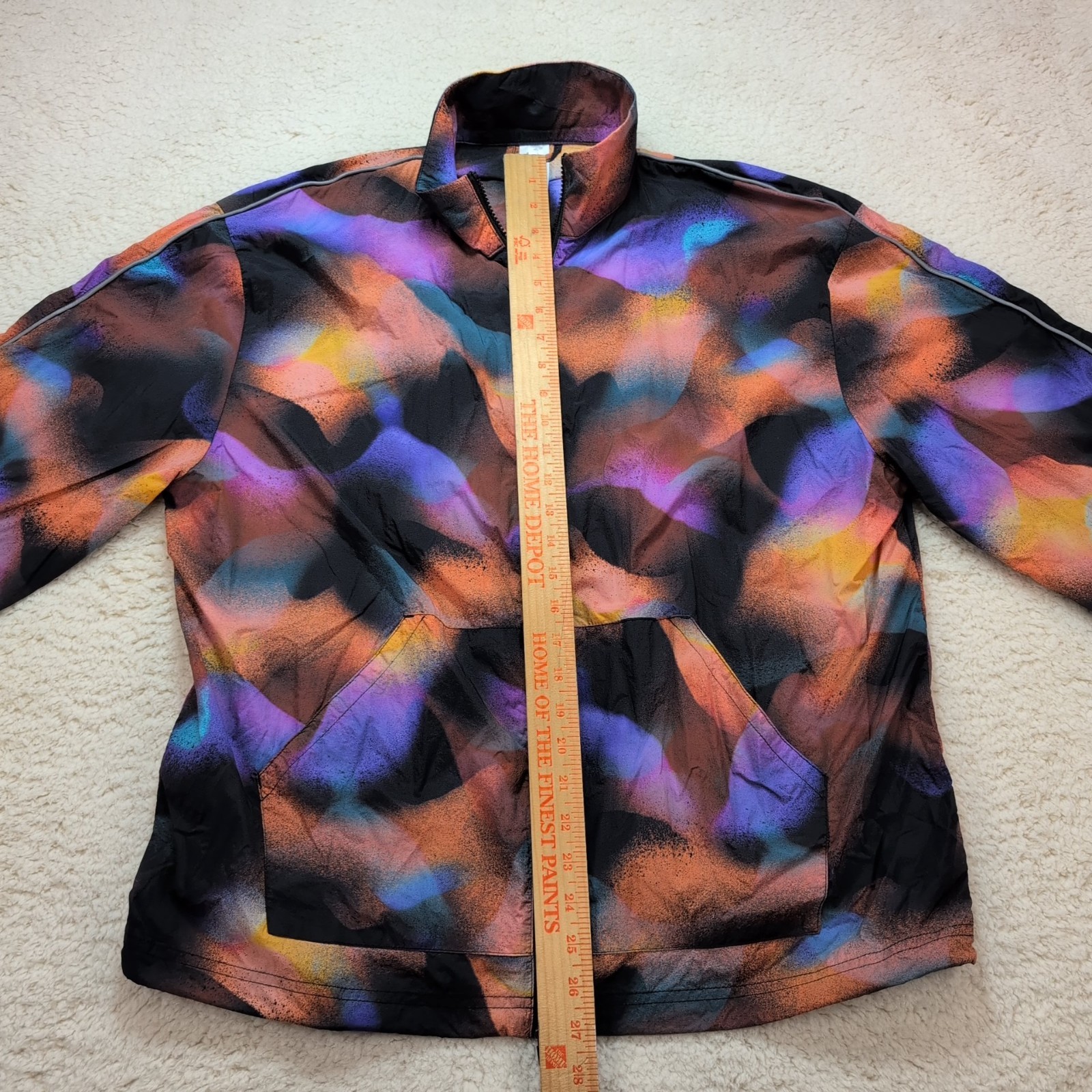 Fabletics Oversized Nylon Windbreaker Zip Jacket … - image 7