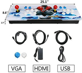 30000 Classic Arcade Game Machine 2 Players Pandoras Box 11 1280X720 Full HD Vid
