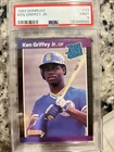 PSA Mint 9 1989 Donruss Ken Griffey Jr (RC) Rated Rookie #33