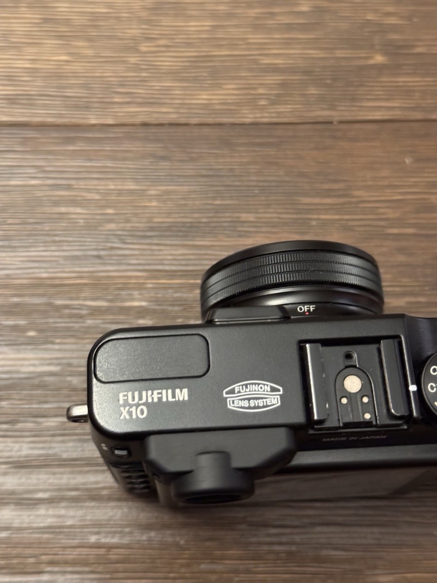 Fujifilm X Series X10 12.0MP Digital Camera - Black for sale