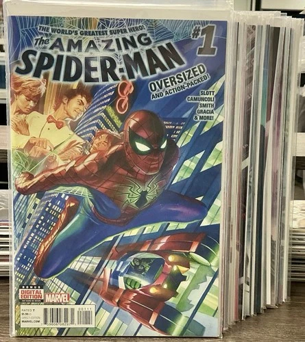 THE AMAZING SPIDER-MAN #1-32 + Annual 1 COMPLETE Full Run 2015 NM New + 15 Var.