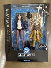 MCFARLANE Collector Edition DC MULTIVERSE Platinum ZATANNA FIGURE