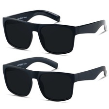 Extra Large Sunglasses for Big Wide Heads Mens Polarized XL Oversized Square ...